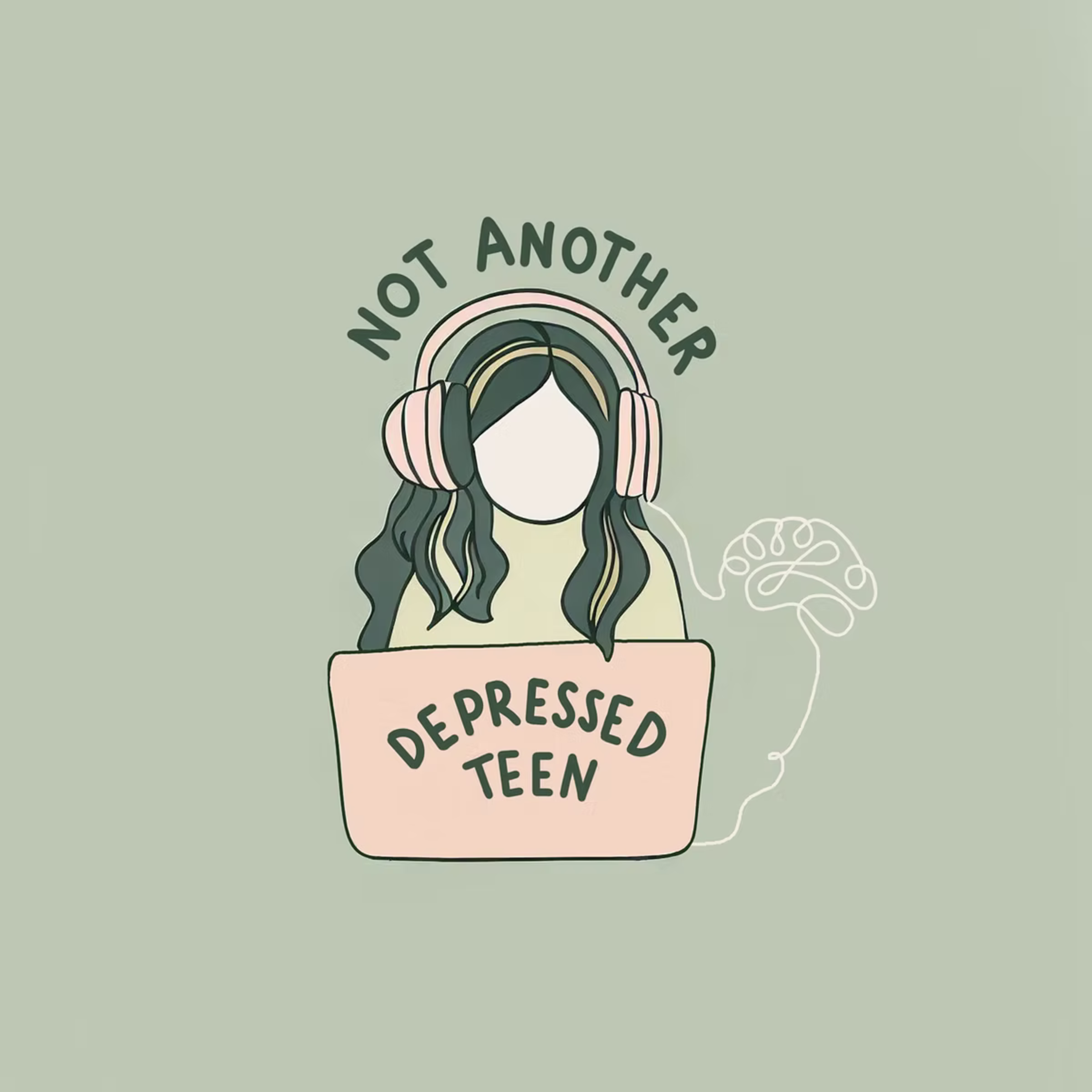 Not Another Depressed Teen Logo